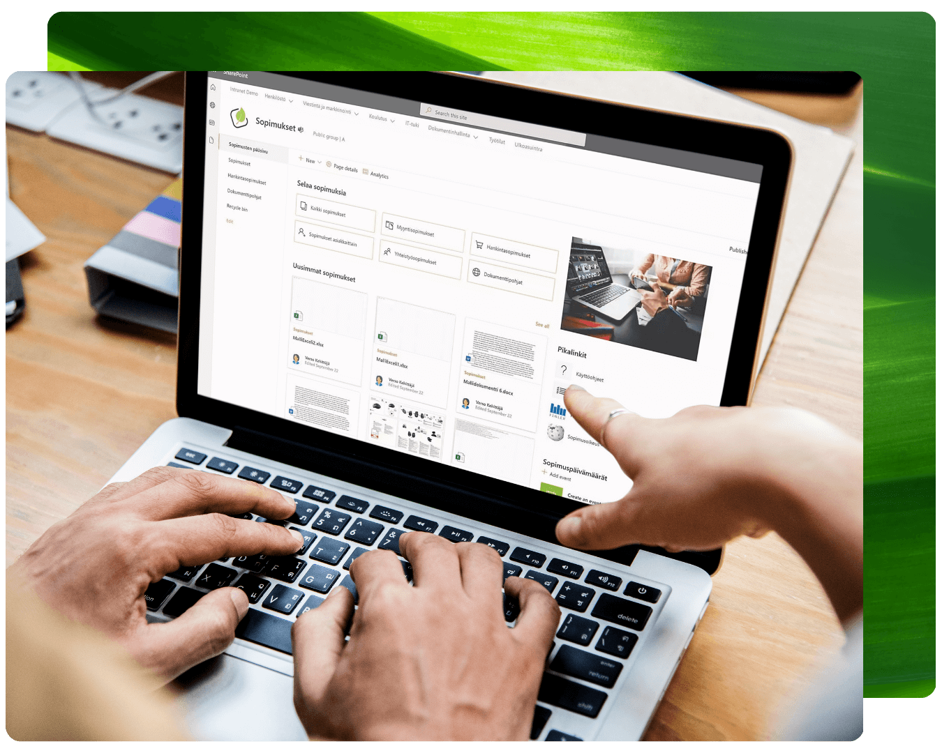 sopimustenhallinta Sopimushallinta